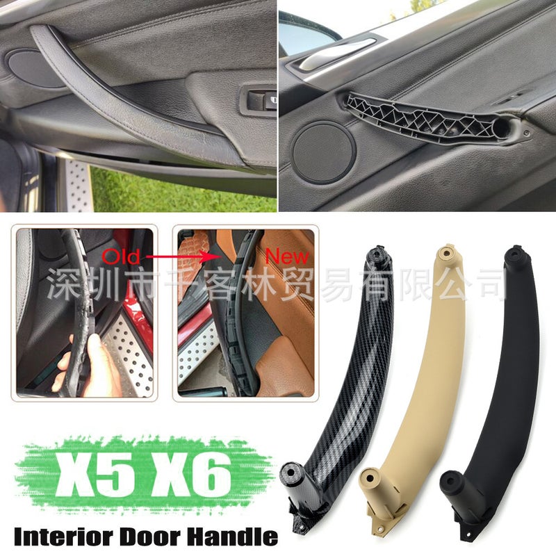 Suitable For Bmw X5 X6 E70 E71 E72 Door Inner Armrest Handle Replacement Plate Left-Hand Drive Car Interior - Image 5